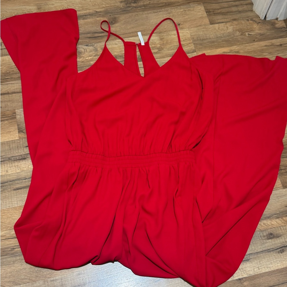Amanda Uprichard Vibrant Red Jumper/Pantsuit